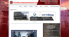 Desktop Screenshot of powergen-iscl.com